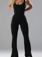 Monos de Yoga de Espalda Descubierta Estilo de Gimnasio Sexy para Mujeres - details 13