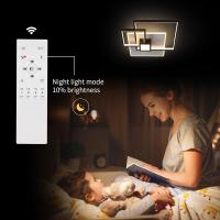 Goeco Lámpara de Techo LED Moderna Brillante, Ajustable, Control Remoto Aluminio, Acabado Lacado - details 3