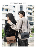 Nuevo bolso bandolera para hombre, bolso de hombro a la moda, bolso cuadrado pequeño informal para mujer - details 4
