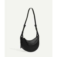 Bolso cruzado de Color puro para mujer, bolso de hombro doble, a la moda, combina con todo - details 13