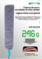 Limpiador de polvo de huecos retráctiles, limpiador de polvo de huecos retráctiles, lavable para cama, techos altos, muebles (1 Pc) - details 7