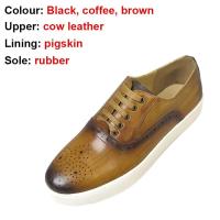 Nueva moda vendedora caliente para los hombres, zapatos de alta calidad con cierre de correa de cuero en capas, zapatos de hombre - details 11