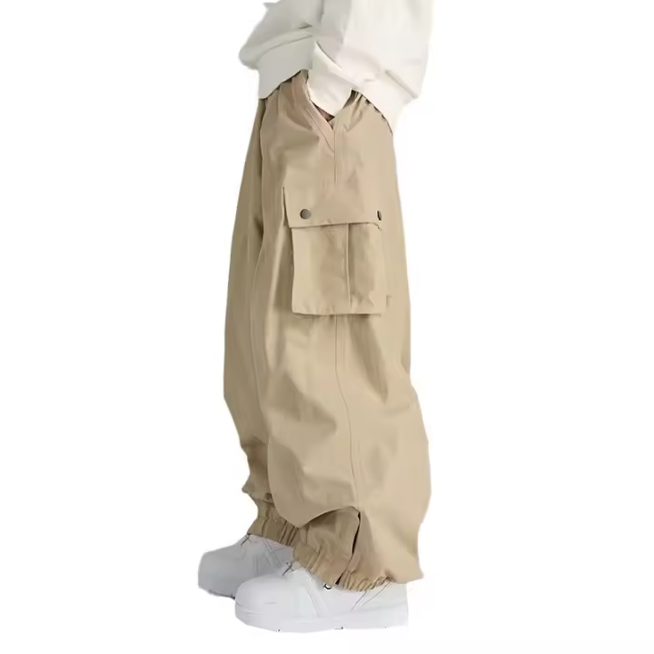 Primavera Otoño Hombres Mujeres Tablero único Pantalones de esquí impermeables y resistentes al viento Ropa deportiva casual - 1