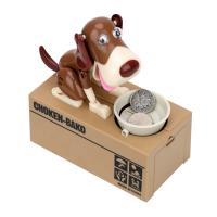 Regalo para niños Caja de Ahorro de Dinero con Perro Robótico de Dibujos Animados Creativos Cajas de Dinero Automatizadas de Plástico Hucha Electrónica Automatizada - Caja de Ahorro de Monedas con Perro Robótico Creativo Bancos de Regalo Educativos para n - details 5
