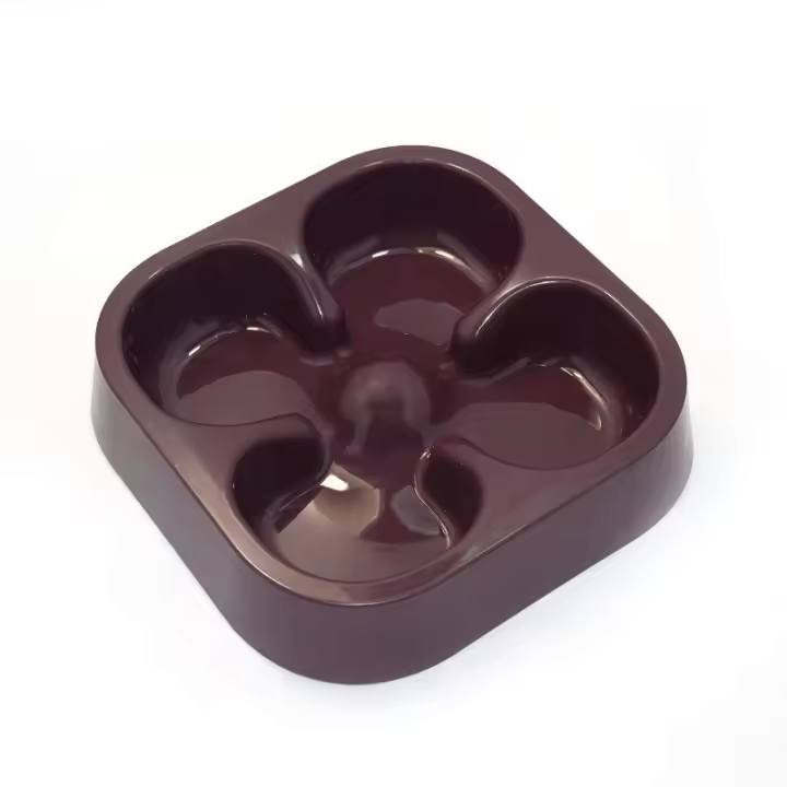Tazón de Comida Saludable para Perros Anti-asfixia, Divertido, Agua y Alimentos para Bulldog Francés - 1