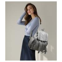 Mochila De Cuero lavado con remaches de moda, mochila de viaje informal de cuero suave de PU retro, mochila de gran capacidad - details 20