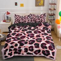 Juego de Ropa de Cama con Estampado de Leopardo Funda de Edredón de Piel de Animal para Niños Adolescentes Adultos Funda de Almohada de Poliéster con Estampado de Leopardo - details 1