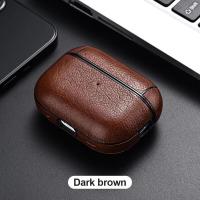 Funda de cuero para 2 auriculares, funda para auriculares para Apple AirPods 3 Pro de segunda generación, USB C - details 6