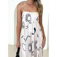Primavera/Verano Nuevo vestido de tirantes floral fresco para mujer Slim Fit - details 3