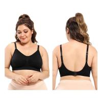 Nuevo 100% algodón grande, copa reforzada, sujetador de lactancia de maternidad ENCE de moda, sujetador posparto - details 24