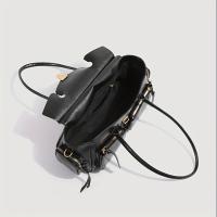 Bolso Crucero de Motocicleta con Asa Larga Diseño de Múltiples Bolsillos Cuero Sintético Negro - details 7