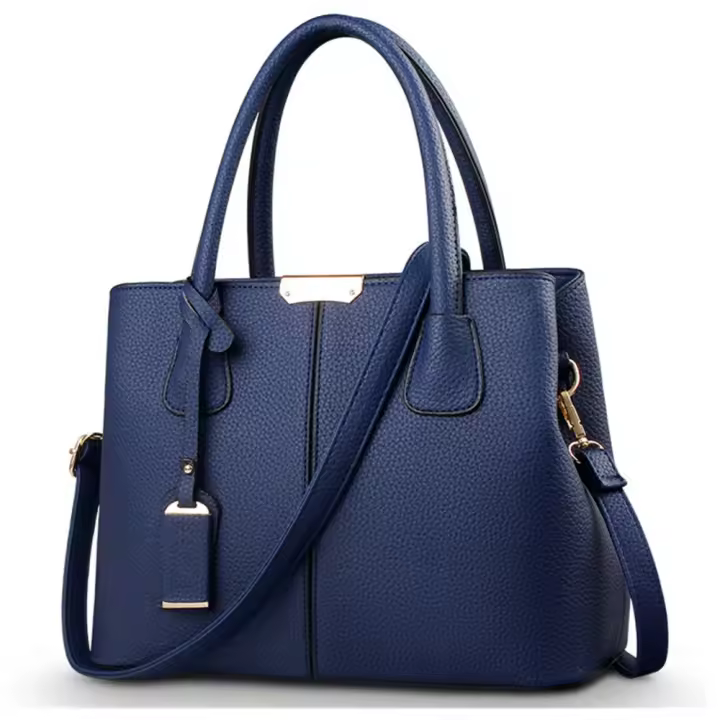 Bolso De Hombro Para Mujer Estilo Europeo Y Americano Nueva Moda Y Textura De Alta Gama Bolso Mano Con Cierre De Cremallera - 1