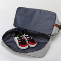 Bolso de viaje elegante, bolso deportivo de gran capacidad, bolso de mensajero, bolso de separación de ropa seca y húmeda, adecuado para salidas, Fitness, universidad - details 10