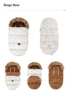 HOUSBAY - Sacos para Cochecito de Bebé, Saco de Dormir Universal para Cochecito, Saco de Dormir con Capucha para Invierno, Resistente al Viento y al Agua, Apto para Menores de 10 Años ℃ - details 8