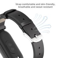 Mi Smart Band 9 8 correa de cuero accesorios de correa de reloj de pulsera - details 4