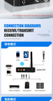 Adaptador de Audio 2 en 1 con Bluetooth, receptor y transmisor compatible con NFC, 6,5mm, micrófono Coaxial, RCA, 3,5mm, Aux, tarjeta TF, unidad Flash Usb - details 5
