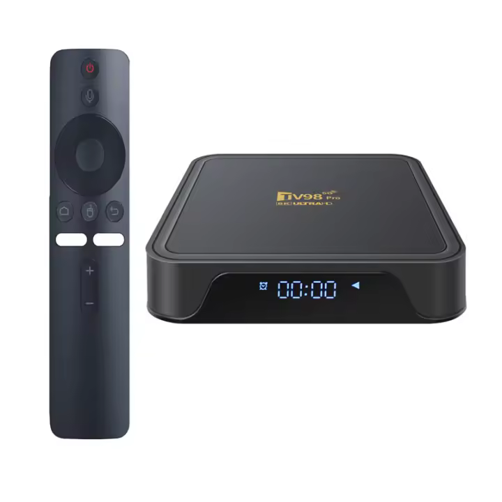 TV98 PRO 8K Smart Android 14 Allwinner H313 Wifi 2.4G 5G Reproductor de video 4K BT5.0 - 1