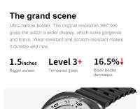 El nuevo 2025 se aplica al reloj comercial de alta gama  DT Watch 7 4G HD Bluetooth Call Music play, múltiples modos de ejercicio, monitoreo de frecuencia cardíaca, oxígeno en sangre y sueño, bloqueo de contraseña independiente, para iOS y Android - details 3