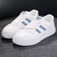 Nuevo 2025 zapatos para caminar informales blancos, marca de calzado deportivo para niñas de baja altura - details 3
