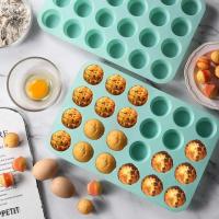 Molde de Silicona para Panquecas y Pasteles 24 Agujeros para Hornear en la Cocina - details 4