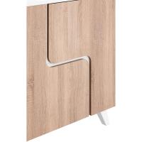 Aparador Comoda en Roble y Blanco 80 x 94 x 34 cm - details 4
