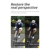 2025 nuevas gafas de sol de media montura para hombres y mujeres, adecuadas para deportes al aire libre, ciclismo, conducción, pesca, protección ocular contra el viento y la arena. - details 4