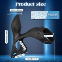 Leten-Anillo vibratorio con Control por aplicación para hombres, estimulador de clítoris y vagina, productos para adultos, juguete sexual para parejas - details 13