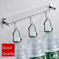 Toallero sin perforaciones, colgador de toallas, estante, soporte de almacenamiento de toallas, accesorios de baño, acero inoxidable - details 2
