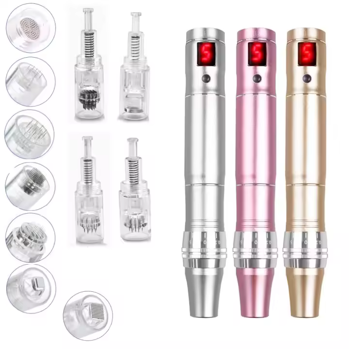 maquillaje mujer Ultima Electric Dermapen,masajeador facial,radiofrecuencia masajeador facial dermapen - 1