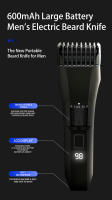 Cortadora de pelo profesional para hombres, afeitadora, recortadora corporal con 10 velocidades de longitud, ajustable, recargable por USB, multifuncional, inalámbrica, portátil, eléctrica, resistente al agua, uso húmedo/seco, fuselaje antideslizante - details 3