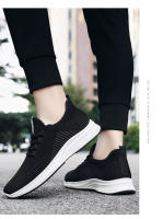 Zapatillas de moda para hombre Zapatillas elásticas ultraligeras y transpirables Suela blanda Zapatos casuales - details 10