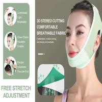 Correa de estiramiento facial para mujer, cinta estable, reductor de papada transpirable, venta de escultura facial de belleza - details 1
