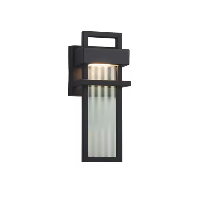 Lámpara LED de pared impermeable para exteriores, moderna y minimalista, para balcón, pasillo, patio, 110V, 220V - 1