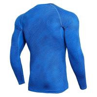 Camiseta térmica con estampado 3D para hombre, ropa interior deportiva, secado rápido, pijamas, blusas - details 9