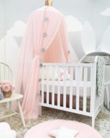 Mosquitera colgante para decoración de cama de bebé, cortinas de tul para dormitorio, casa de juegos, habitación de niños - details 3