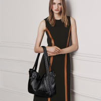 Bolso de mano de gran capacidad para mujer, bolso de hombro tipo bandolera de PU, diseño de cocodrilo retro, para uso diario - details 7