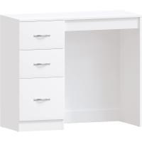 Descuento Riano - tocador para Maquillaje de 3 cajones, para mobiliario de Dormitorio, Blanco - details 6