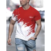 Camiseta De Manga Corta Con Cuello Redondo Para Hombre, Jersey Informal Para Exteriores, Ropa De Calle, Camiseta Deportiva, Camisetas, Ropa De Gran Tamaño - details 5