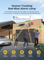 Cámara Solar de Pantalla Doble SHIWOJIA Zoom 36X Seguridad al Aire Libre Follow de Humano PIR - details 10