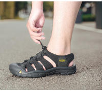 Sandalias de bolsillo con suela ligera para exteriores, de gran tamaño, sandalias de senderismo de verano para mujer, zapatos de playa para hombre - details 25