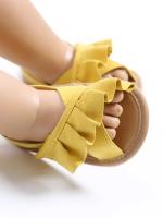 Sandalias de Punta abierta con volantes para niña, recién nacida, primavera y verano - details 22