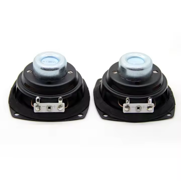 2 altavoces de Audio de 25W y 66mm, minialtavoz Multimedia de frecuencia completa, con orificio de montaje - 1