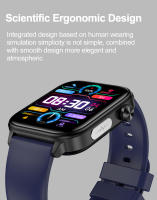 Reloj inteligente ET570, dispositivo con detección de frecuencia cardíaca, Bluetooth, llamada, función SOS, entrenamiento respiratorio, HD, novedad de 2024 - details 3