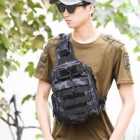 Bolsa táctica Molle para equipo de pesca en el pecho para hombre, Camping, senderismo, caza, eslinga, un solo hombro, bolsa deportiva - details 10