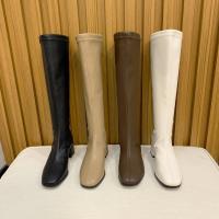 Botas De Cabeza Cuadrada Para Mujer, Nuevas Botas De Mujer De Tacón Cuadrado De Tacón Alto De Moda - details 6