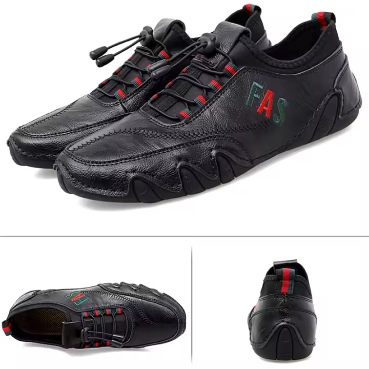 Zapatos de conducción de coche para hombre, mocasines de estilo británico de alta calidad, talla grande, color blanco - 1