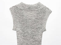 ZOCI- novedad de verano, minivestido sin mangas con solapa decorada con lazo, sencillo, ajustado, informal a la moda para mujer - details 7
