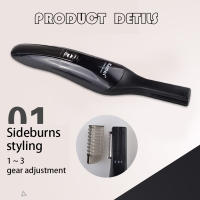 Kemei-cortadora de pelo eléctrica, Kit de belleza, afeitadora multifunción, recortadora de barba, corte inalámbrico, hine, pantalla LCD 5 - details 16