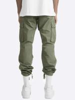 Moda 2025 nueva ropa de trabajo de los hombres pantalones casuales cordón pantalones multi-bolsillos - details 2