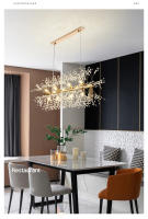 Candelabro rojo de red, lámpara de cristal minimalista moderna para dormitorio, iluminación de lujo para sala de estar y comedor, tienda de ropa - details 9